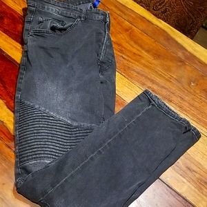 H&M skinny moto jeans